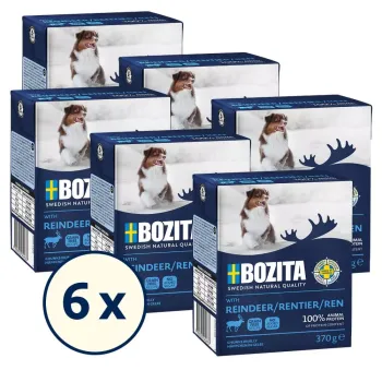 Bozita Happen in Gelee mit Rentier (6x 370g )